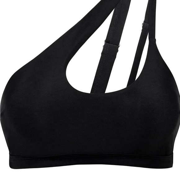 Other - Women's Black Asymmetrical Swim Top